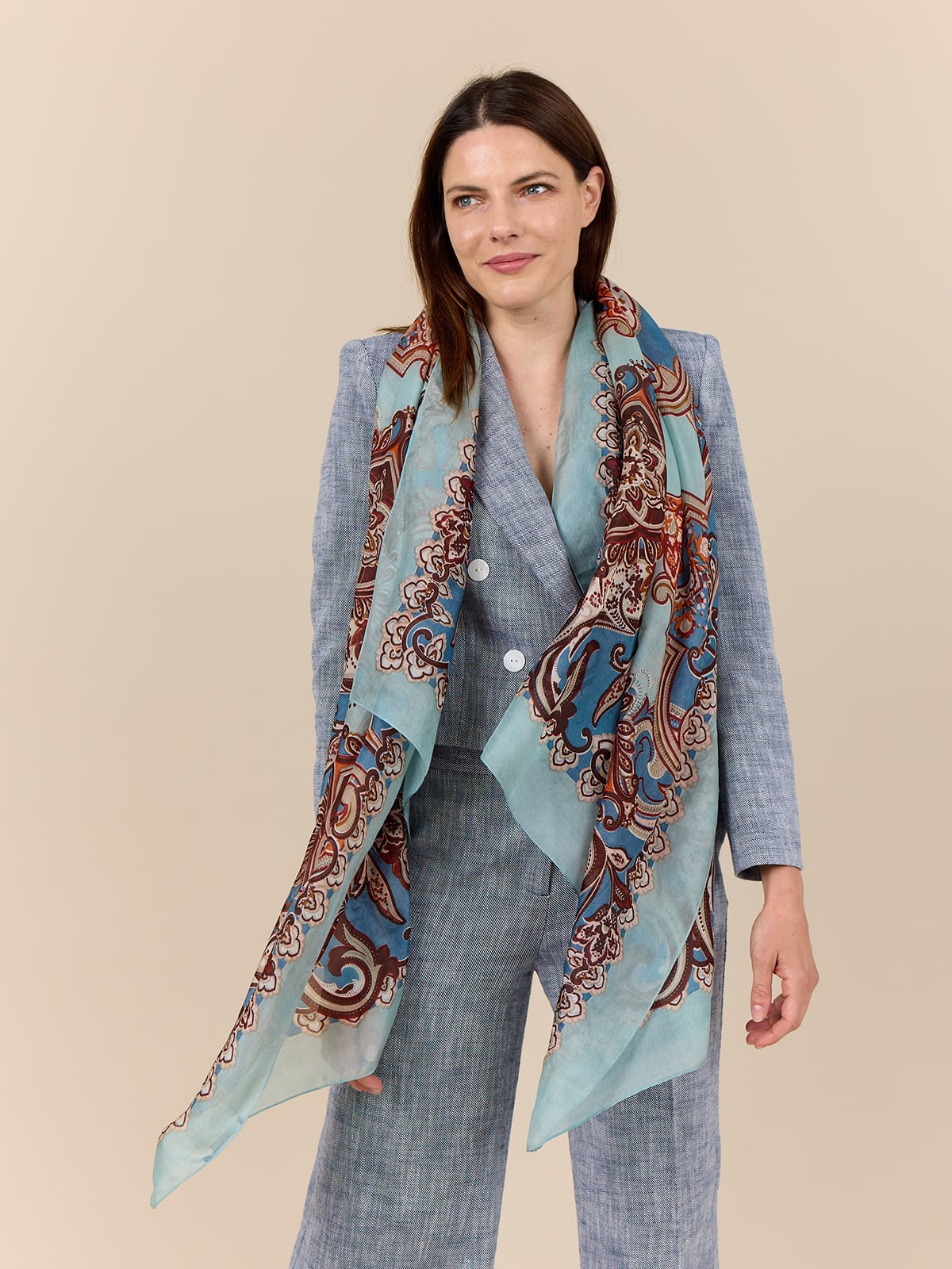 ROYAL PAISLEY Schal / ZERO WASTE