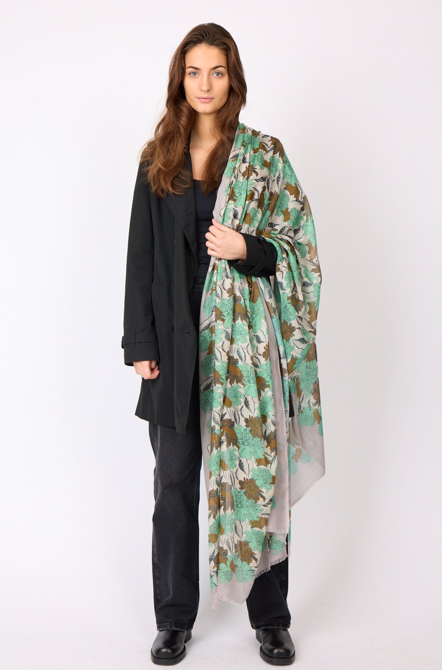 PEONY Skjerf / ZERO WASTE