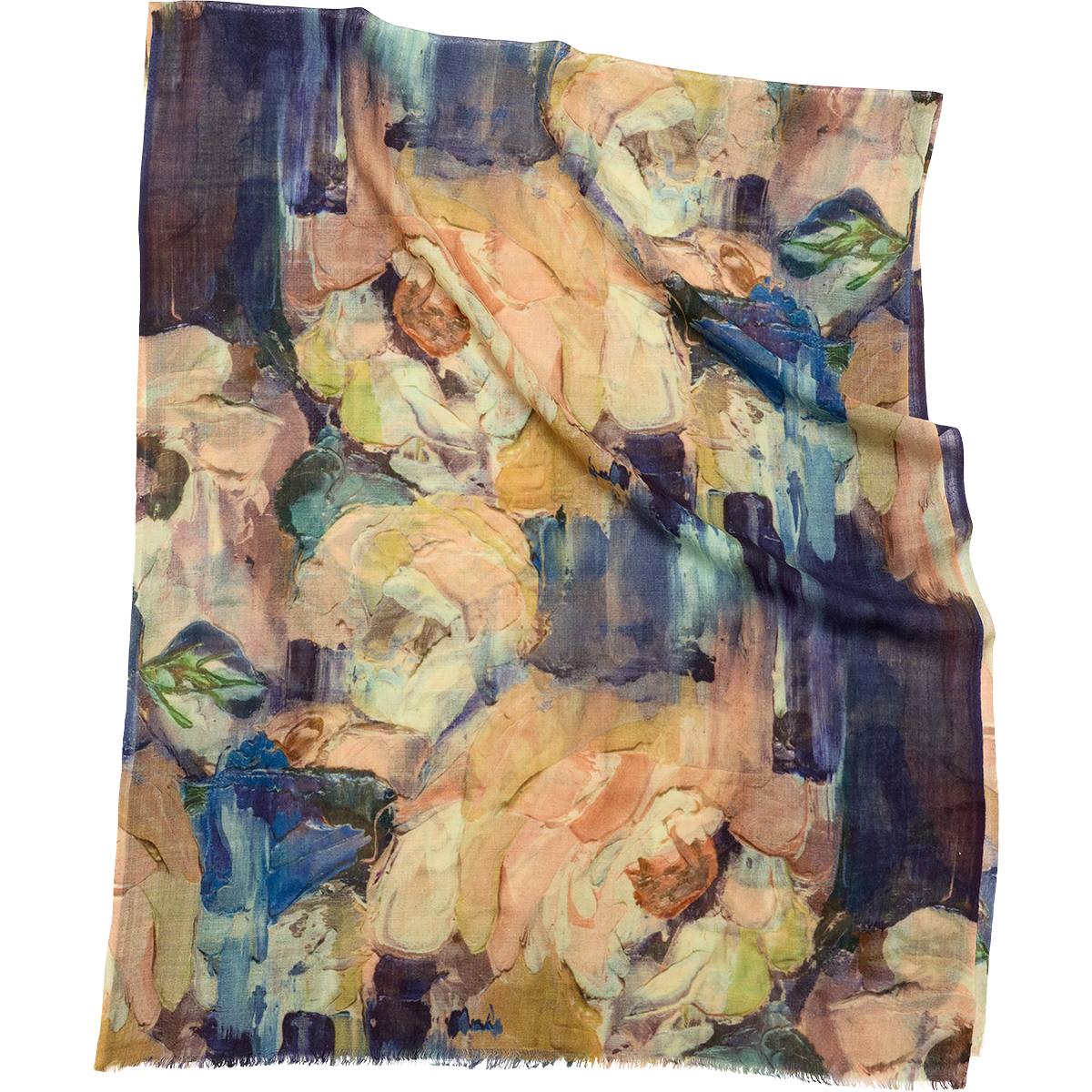 PAINTED ROSES Scarf