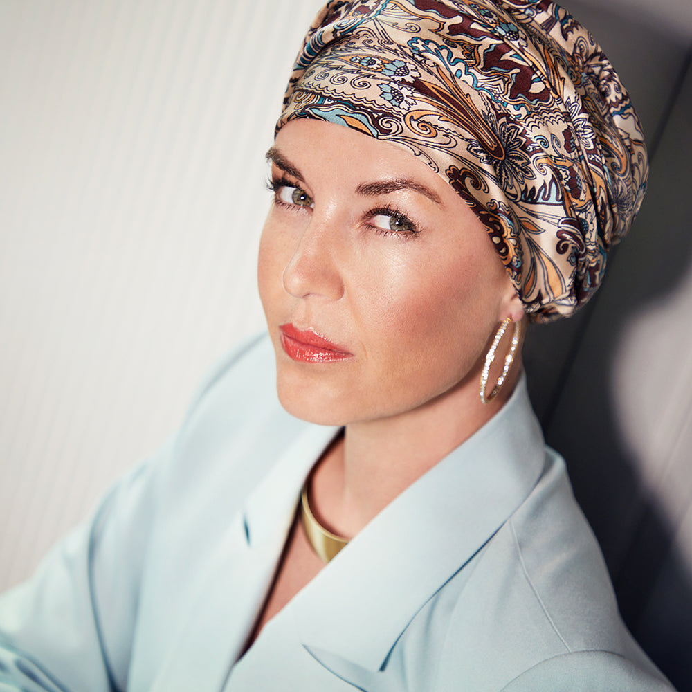 MILENA Siden Turban / BELLA BALLOU X Christine Headwear