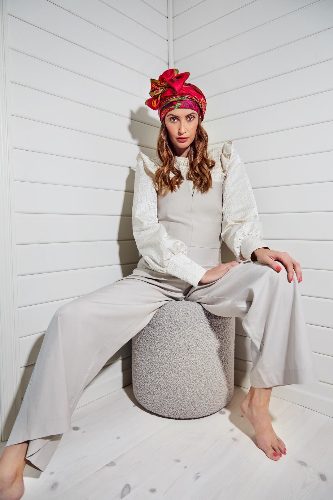 MILENA Silk Turban / BELLA BALLOU X Christine Headwear