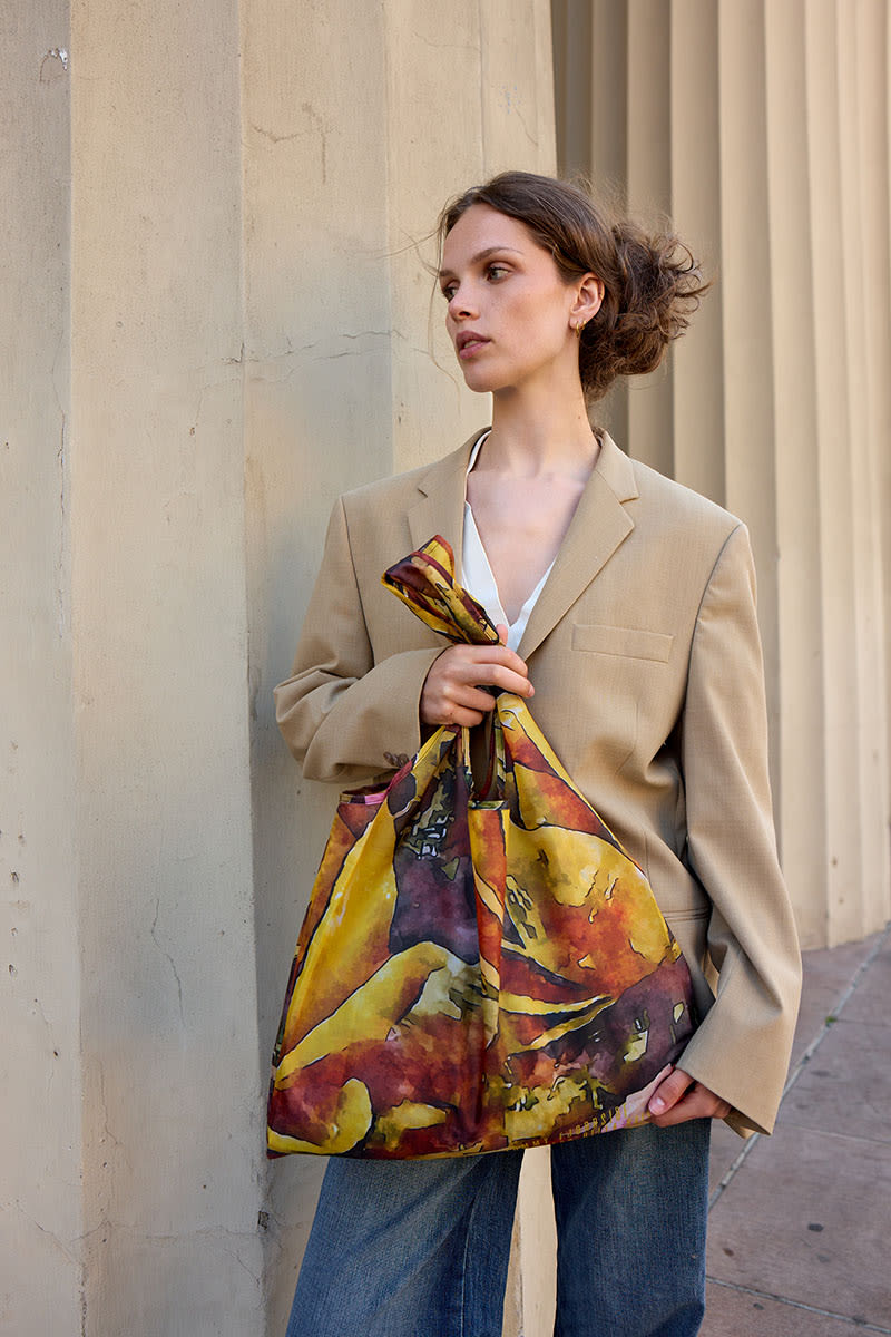 WATER LILY Grocery Bag