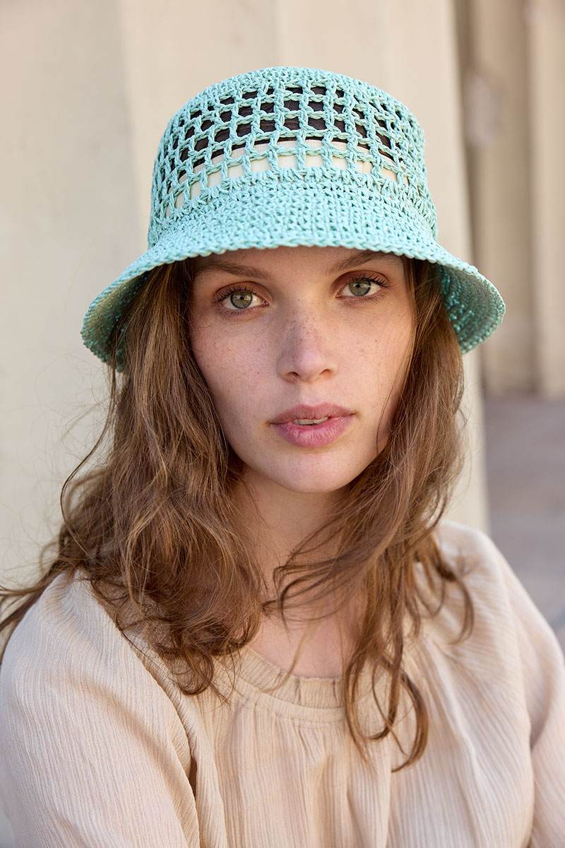 RAFFIA Bucket Hat