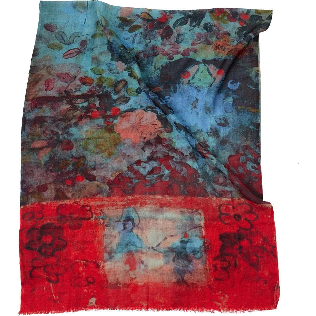 Aquarell-Schal