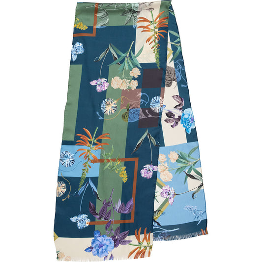 FLORAL GEO Tørklæde