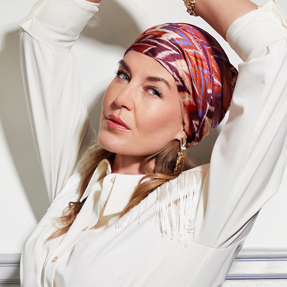 MILENA Siden Turban/BELLA BALLOU X Christine Headwear