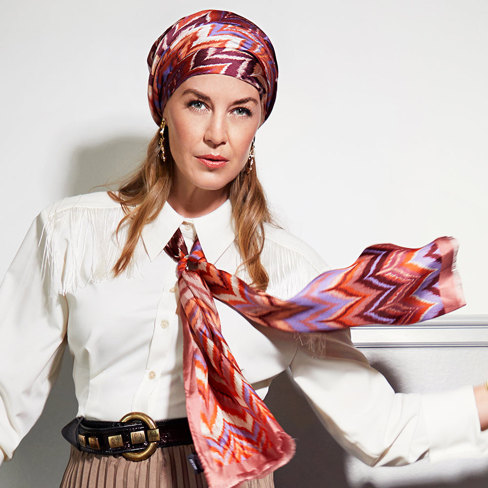 MILENA Siden Turban/BELLA BALLOU X Christine Headwear