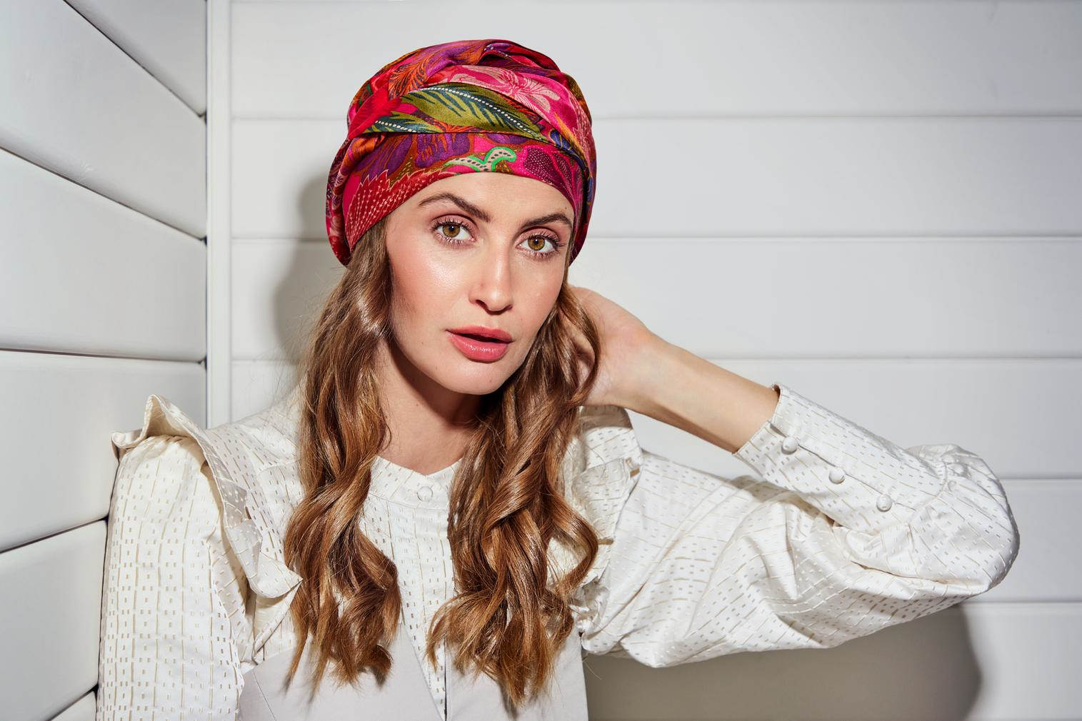 MILENA Silk Turban / BELLA BALLOU X Christine Headwear