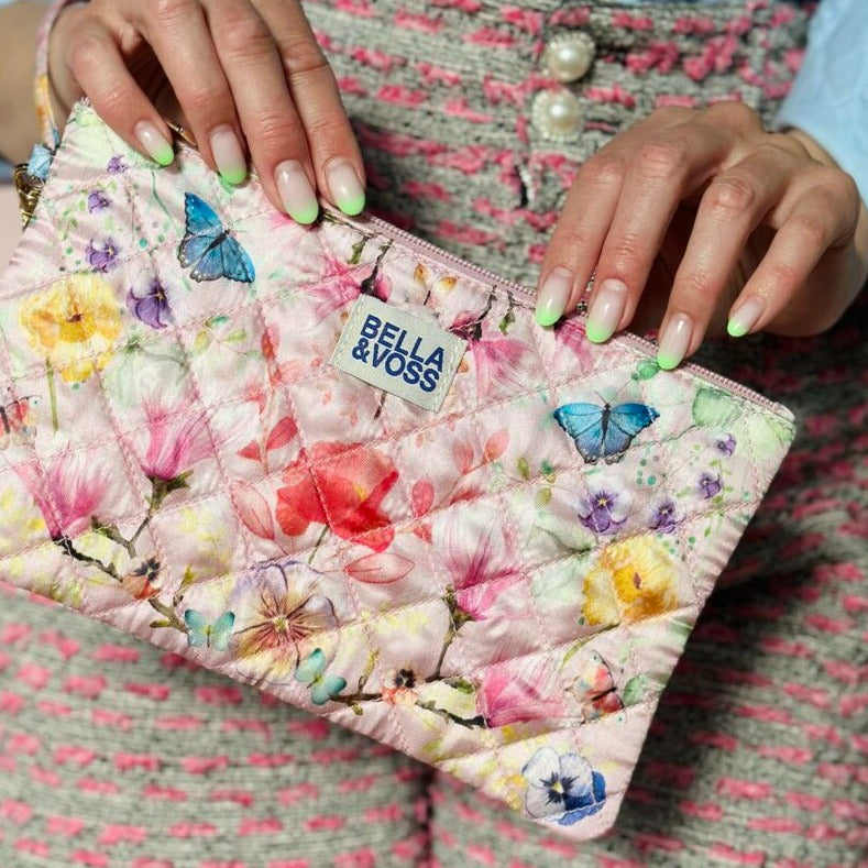 MAGICAL GARDEN Siden Clutch/BELLA&VOSS