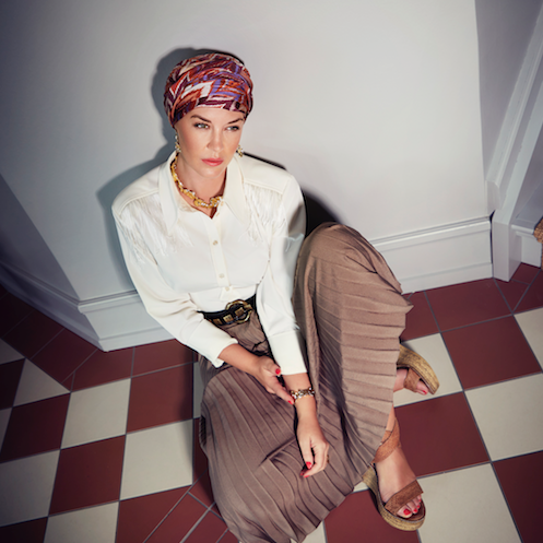 MILENA Siden Turban/BELLA BALLOU X Christine Headwear