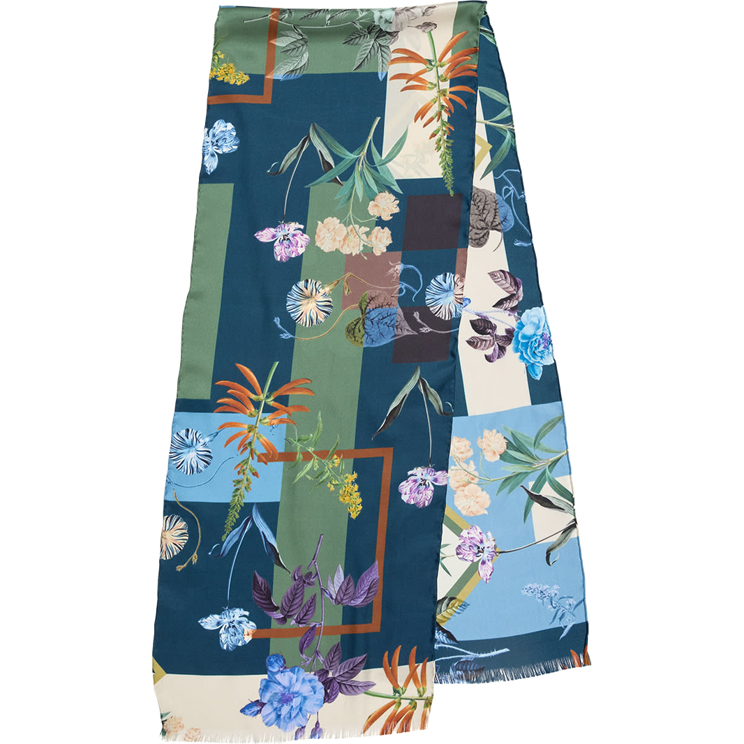 FLORAL GEO Scarf