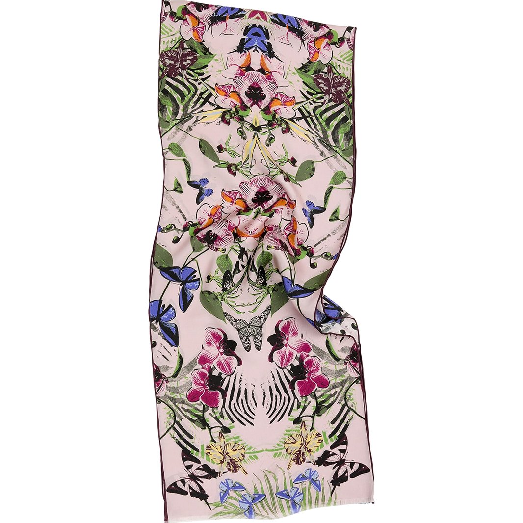 TROPICAL SYMMETRY Scarf // ZERO WASTE