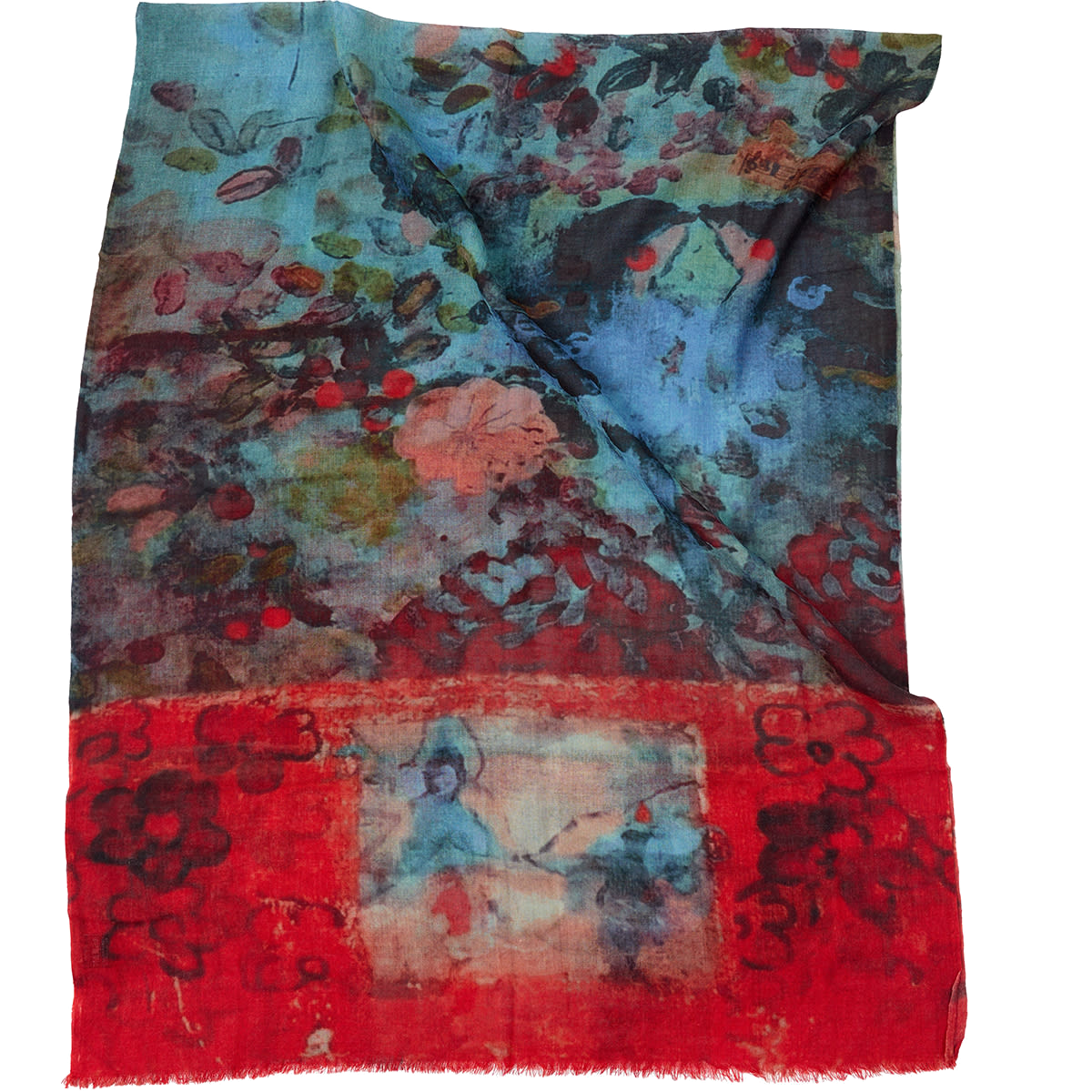 WATERCOLOR Scarf